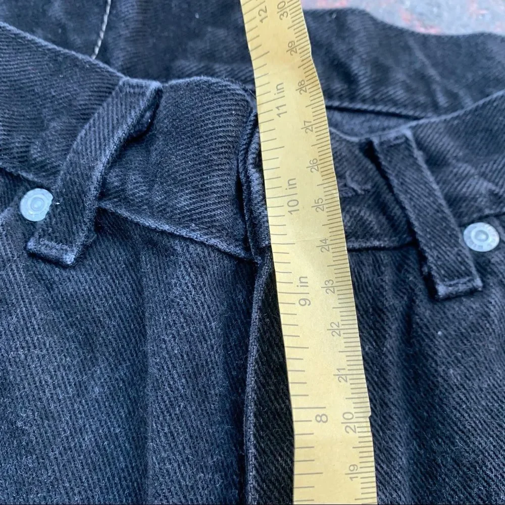 Vintage Riders black high waist mom jeans